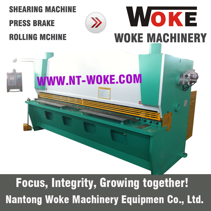 QC11K-10X2500/3200/4000/6000 Hydraulic guillotine shearing machine cutting machine 