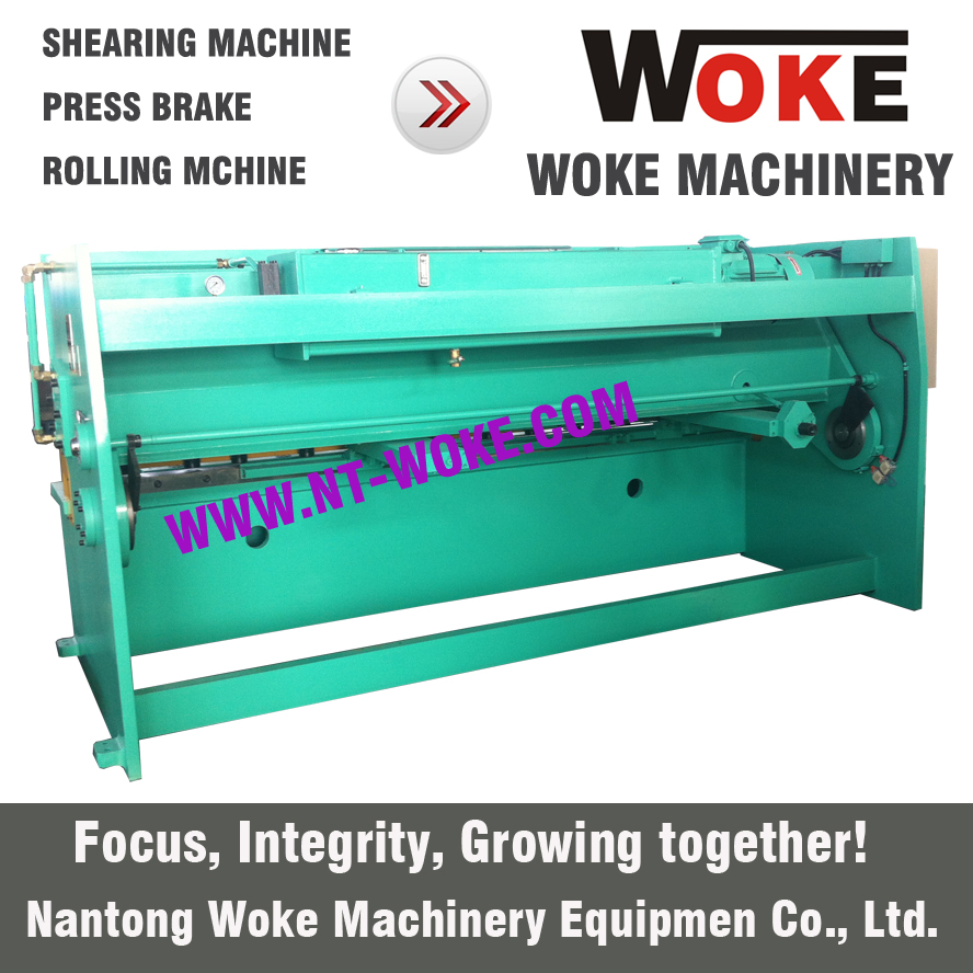 QC12K-10X2500/3200/4000 NC CNC Hydraulic Swing Beam Shearing Machine Cutting Machine 