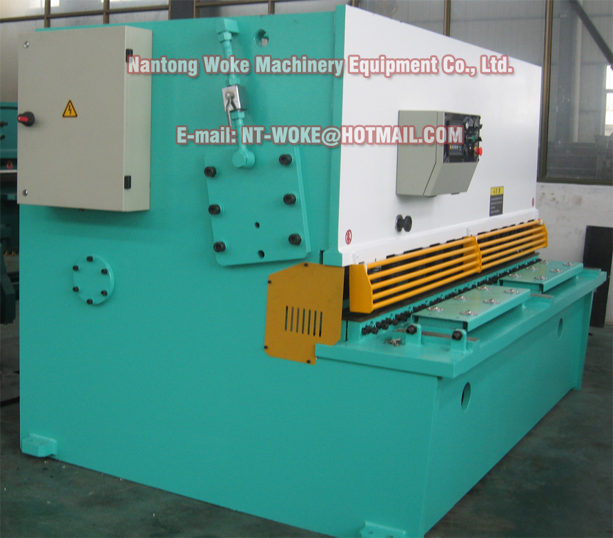 QC12K-16X2500/3200/4000 NC CNC Hydraulic Swing Beam Shearing Machine Cutting Machine 