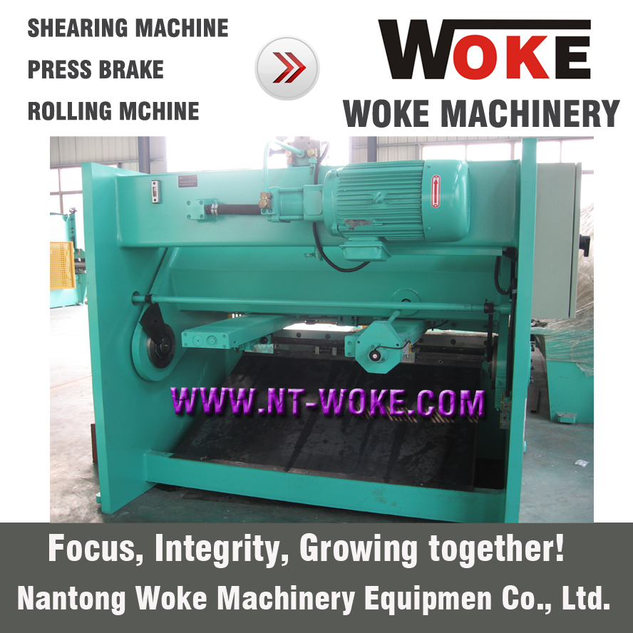 QC12K-20X2500/3200/4000 NC CNC Hydraulic Swing Beam Shearing Machine Cutting Machine 