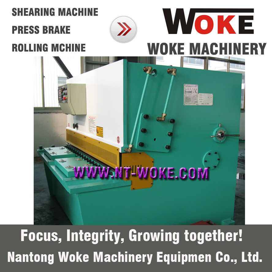 QC12K-25/30X2500/3200/4000 NC CNC Hydraulic Swing Beam Shearing Machine Cutting Machine 