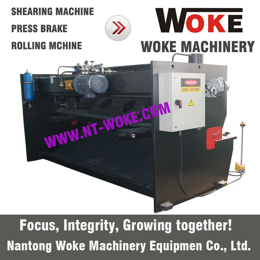 QC11K-6X2500/3200/4000/6000 Hydraulic guillotine shearing machine cutting machine 