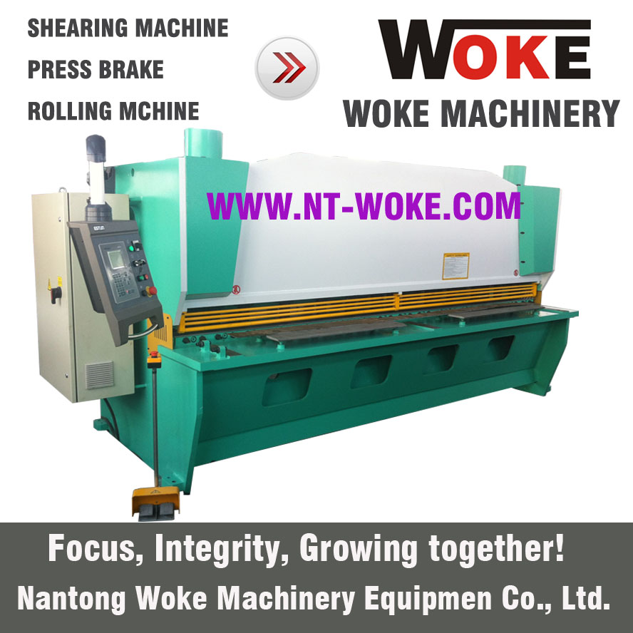 QC11K-8X2500/3200/4000/6000 Hydraulic guillotine shearing machine cutting machine 