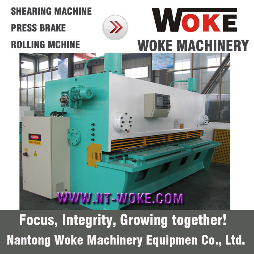 QC11K-20X2500/3200/4000/6000 Hydraulic guillotine shearing machine cutting machine 