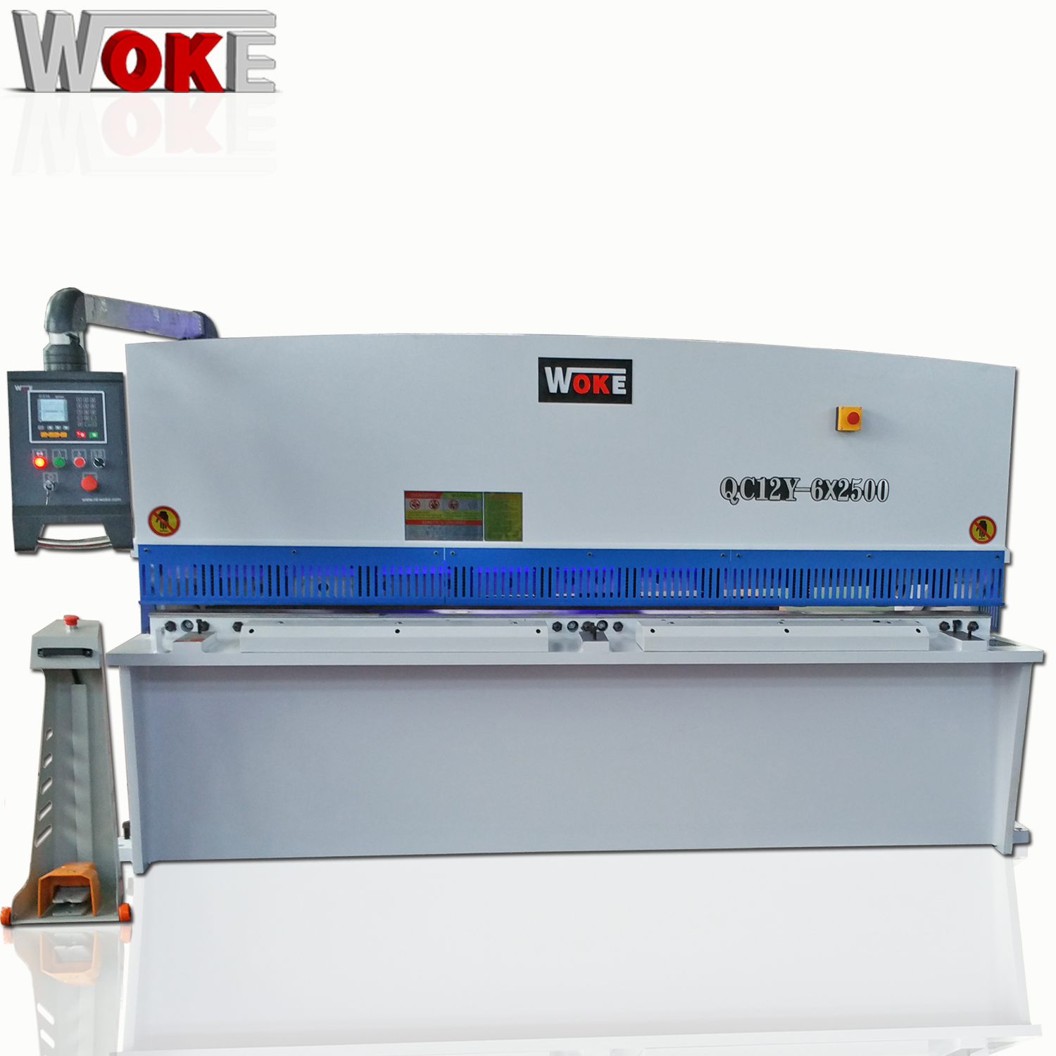 QC12K-4X2500/3200/4000 NC CNC Hydraulic Swing Beam Shearing Machine液压摆式剪板机 